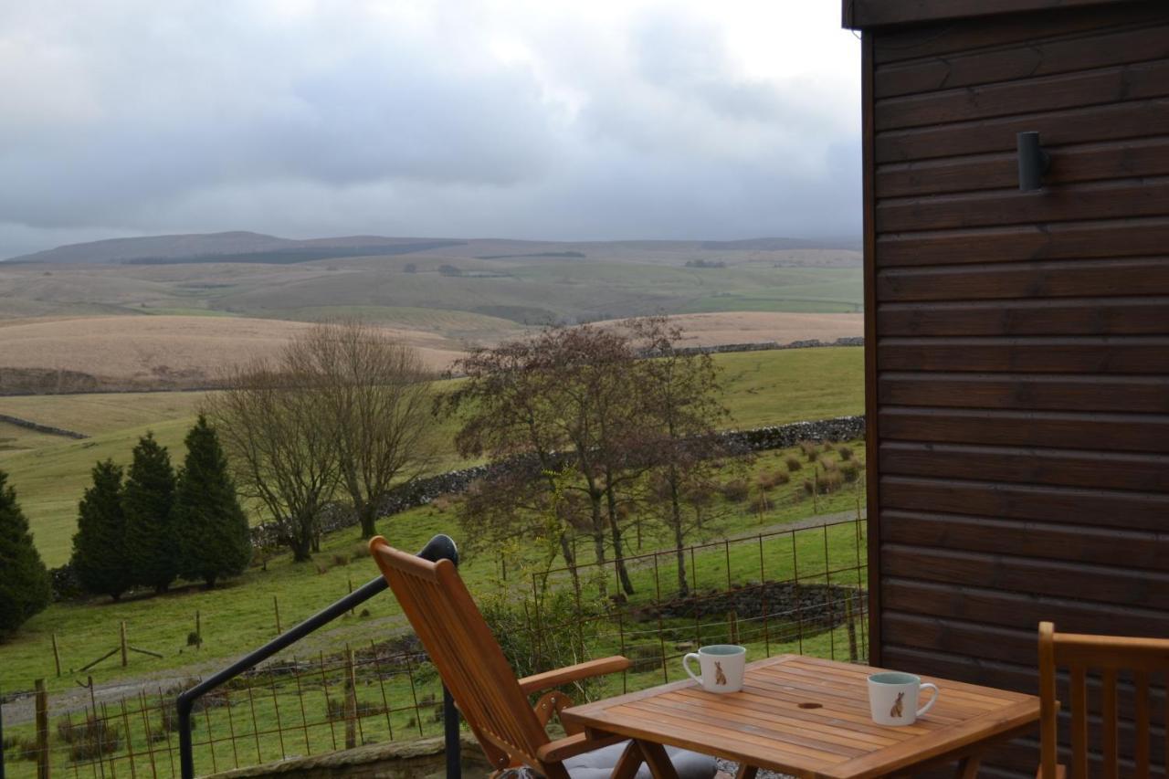 The Warren Lodge Cabin At Ashes Farm, Near Settle Exteriér fotografie