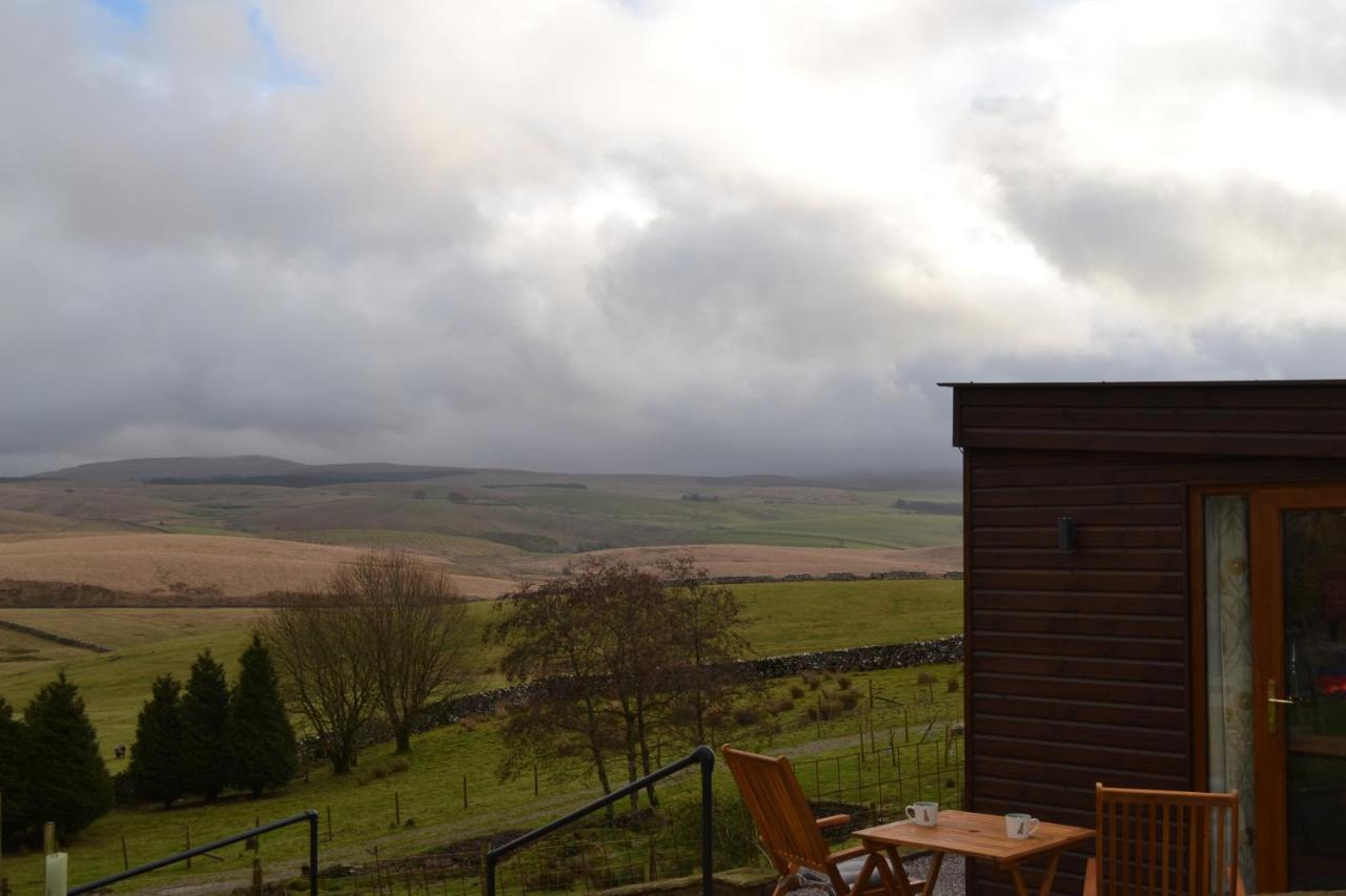 The Warren Lodge Cabin At Ashes Farm, Near Settle Exteriér fotografie