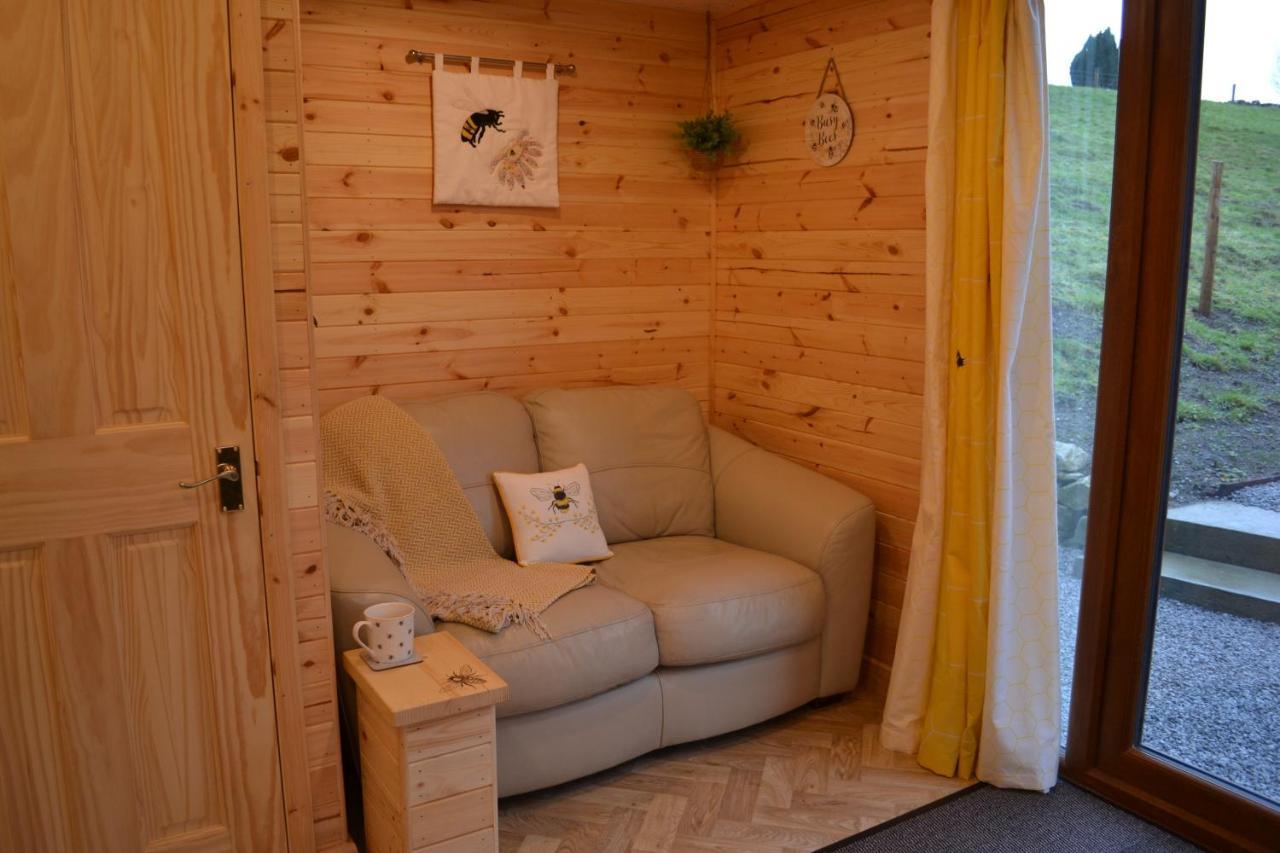 The Warren Lodge Cabin At Ashes Farm, Near Settle Exteriér fotografie