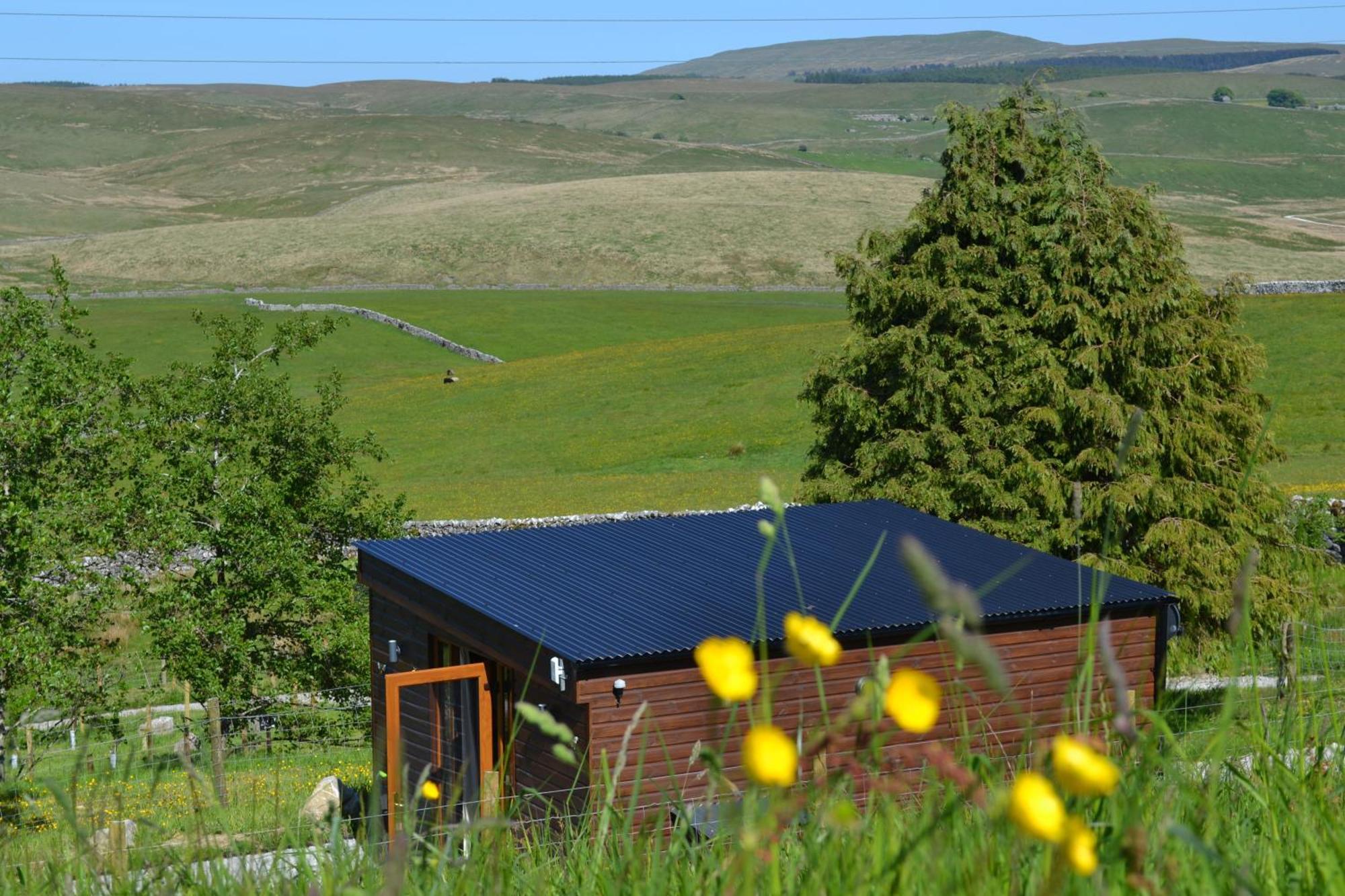 The Warren Lodge Cabin At Ashes Farm, Near Settle Exteriér fotografie